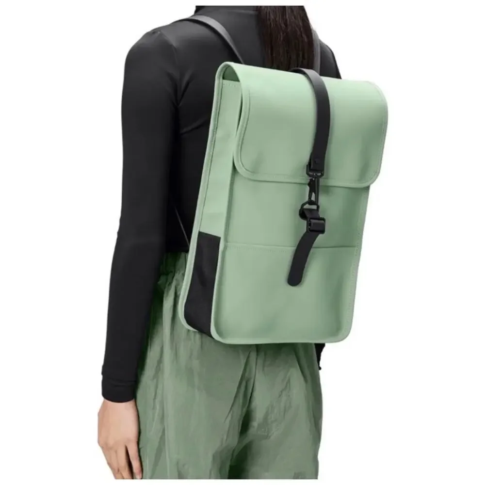 NEW Unisex Rains Backpack Mini W3 Haze Green One Size